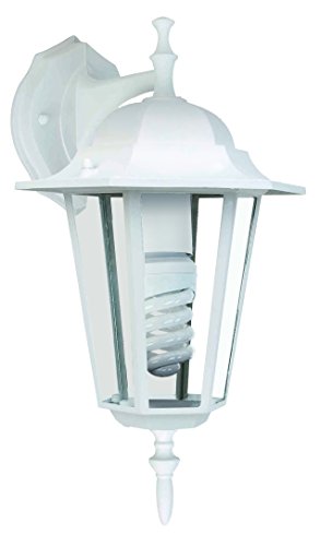Aplique de exterior Astrid 7hSevenOn Outdoor 09190, descendente, 60W, IP44, E27. Color blanco. [Clase de eficiencia energética A] Cover