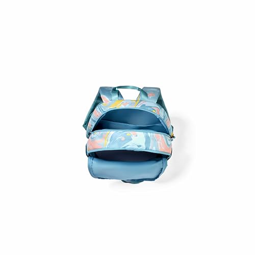 Image of American Tourister Fleek | 32 Ltrs | 2 Compartments | Bottle Pocket | Ergonomic Padded Back Panel & Shoulder Straps | High School Backpack | 1 Year International Warranty | Greyish Blue