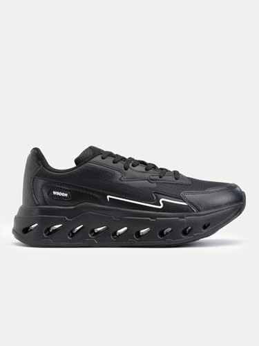 Image of WROGN Men's Mesh & Microfibre Sneakers