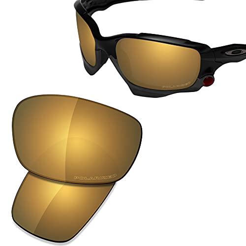 Image of SAUCER Premium Replacement Lenses & Rubber Kits for Oakley Jawbone Vented Racing Jacket (Low Bridge Fit) | UV400 Protection
