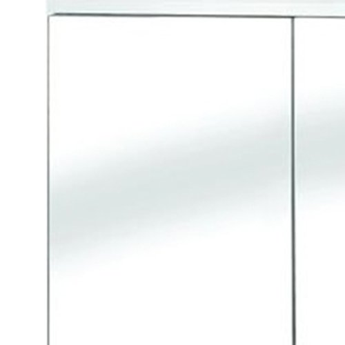 Croydex Simplicity Self-Assembly 2 Door Mirror Cabinet (FSC MDF), White Croydex Simplicity Self-Assembly 2 Door Mirror Cabinet (FSC MDF), White