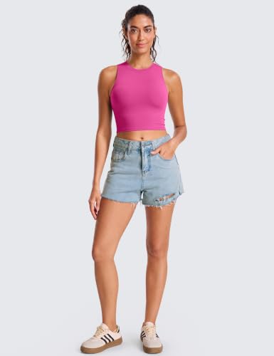 Image of Natural Feelings Nudi Sports Bras for Women Removable Padded Yoga Tank Tops Sleeveless Fitness Workout Crop Tops