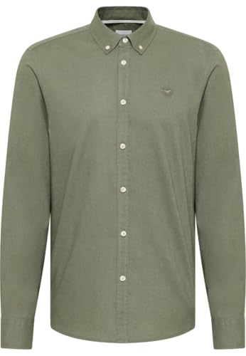Camisa Abotonada Hombre Mustang Style Rawlins Ideal para Oficina y Cenas de Fin de Semana