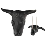 Aime Imports Steer Head Roping Dummy Black