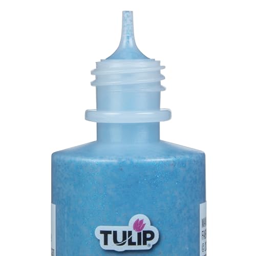 TULIP Puff Paint Glitter Blue 4 Fl Oz (Pack of 1)