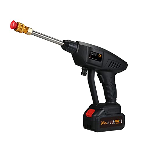 ERYUE 6 em 1 spray Lavadora de energia sem fio 60Bar 300W Máquina de lavar de alta potência com bate