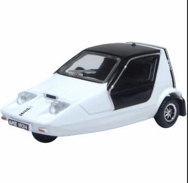 Oxford Diecast 1:76 Bond Bug White Collectable model 76BUG002