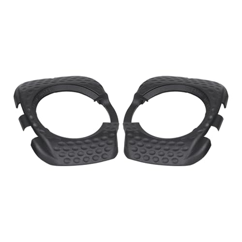 Yuanfenron Bike Cleats Bicycle Pedal Cover, 1 Pair Cleat Cover Quick Release Pedal Clip, Cycling Cleats Shoes for Speedplay-Zero, Walkable Cycling Lock Plate (Color:Black)