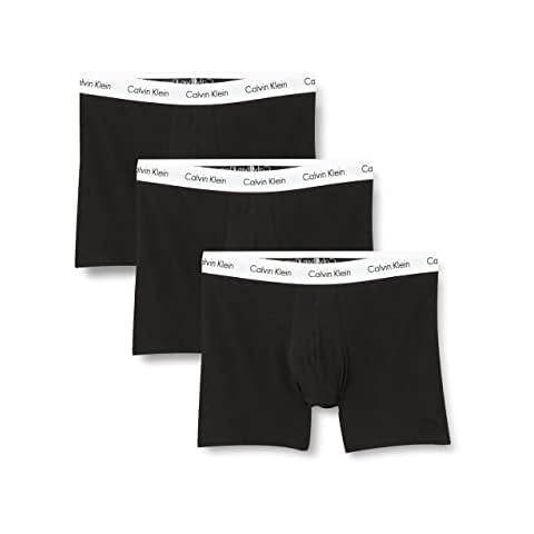 Calvin Klein Herren 3er Pack Boxer Briefs Baumwolle mit Stretch Cover
