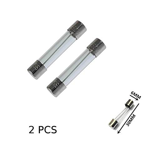 Image of CentIoT - 6 x 30MM - Fast Blow Glass Tube Fuses - 250V 2PCS (6mm Quick 25A)