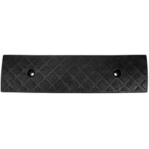Tofficu Rubber Driveway Curb Ramps Portable Lightweight Driveway Ramp Loading Ramp for Motorcycle Sidewalk Loading Dock3CM 1