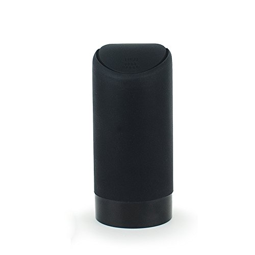Cdycam coche de silicona cubo de la basura con tapa se adapta Cup Holder en consola o puerta coche Mini basura colector