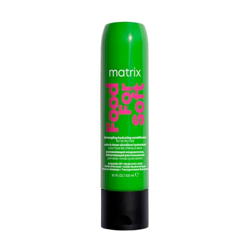 Matrix Food For Soft Detangling Hydrating Conditioner Intense Moisture with Avocado Oil and Hyaluronic Acid 300ml For Dry Porous and Brittle Hair