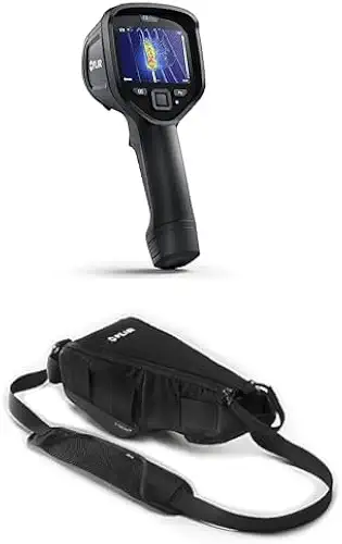 FLIR E8 Pro thermal imaging camera with Wi-Fi and pouch