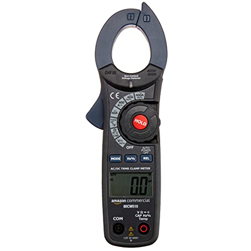 Amazoncommercial 400A Ac/Dc Clamp Meter, True Rms, 4000 Count #TOP1