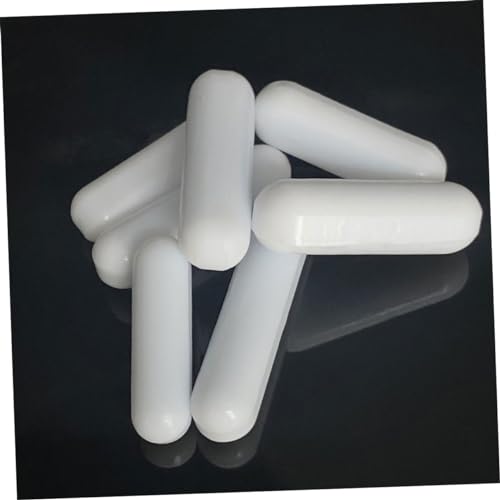 Accessoires de laboratoire Alipis | 16 aimants en PTFE blanc pour mélanges purs