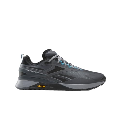 Reebok Nano X3 Adventure, Zapatillas Unisex adulto, Purgry Cblack Bolcya, 41 EU