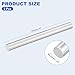 uxcell 3pcs 304 Stainless Steel Round Rods, 3/8