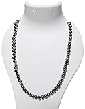 22' Shungite Necklace W/ 70 Black Round Bead Stone Natural Stone Necklace+ 5 free Shungnite beads