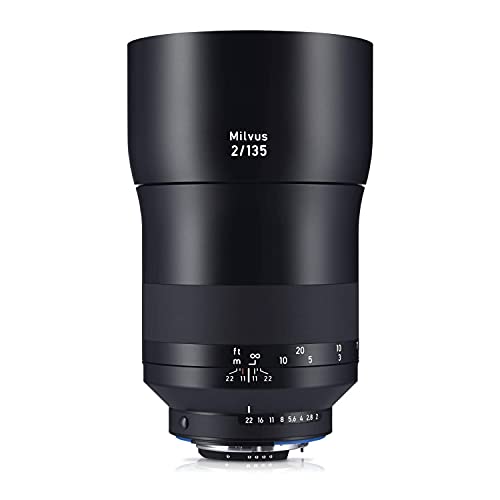 Image of ZEISS Milvus ZF.2 2 /135 Telephoto Camera Lens for Nikon F-Mount SLR /DSLR Cameras, Black
