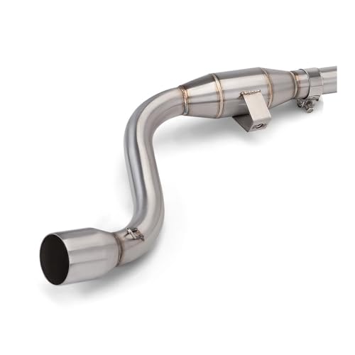 Colector de escape de 51mm con acabado de precisión para motos Gixxer SF155 3