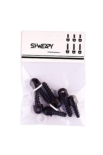 Shweapy Sling Swivel Studs Wood Screw Studs,6 Pcs Sling Mounting Kit #TOP3