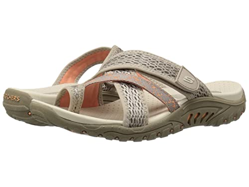 Skechers Women's Reggae Slim Slide Sandal