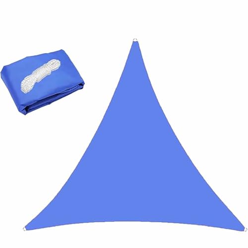 Voile d'ombrage triangle imperméable extérieur pour jardin et camping