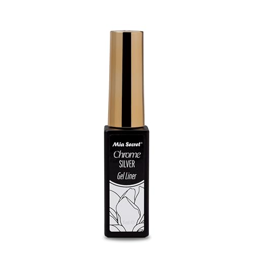 Mia Secret Chrome Silver Gel Liner 5ml miniatura 1