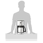 Cuisinart 12-Cup Coffee Maker with Thermal Coffee Carafe, Stainless Steel, Programmable Large Capacity Drip Coffee Machine for Home or Office, DCC-3400NAS, Silver - Image 3