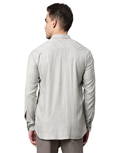 Image of Nirmla Fashion Men's Solid Regular Fit Full Sleeve Cotton Casual Shirt