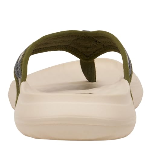 Image of HEYDUDE Men's Myers Flip Classic Sandal | Lightweight Flexible Outsole | Travel Ready Flip Flop
