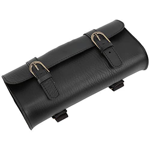Bolsa para scooter, manillar plegable, asiento, bolsa de almacenamiento en cuero PU miniatura 7