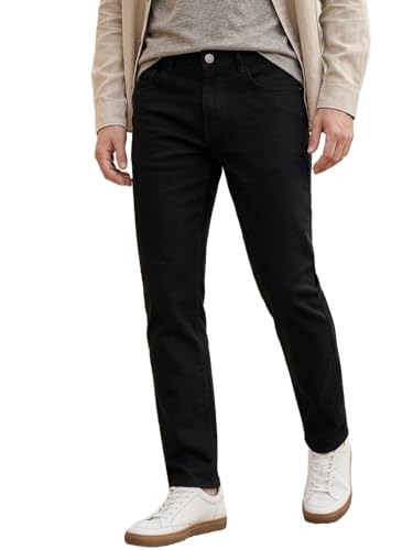 Image of NeoStreak Men's Regular Fit Washed Jeans Stretchable