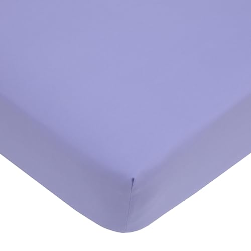 Image of DreamWorks Not Quite Narwhal Make A Splash Blue and Lavender, Unicorn Kelp, and Friends 4 Piece Toddler Bed Set - Comforter, Fitted Bottom Sheet, Flat Top Sheet, and Reversible Pillowcase
