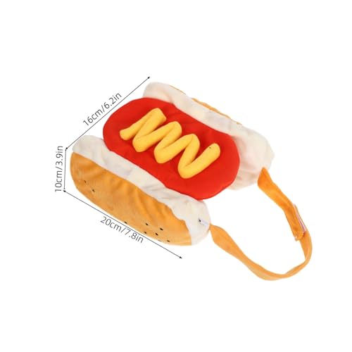 Disfraz Hot Dog para Perros Pequeños ORFOFE S miniatura 2