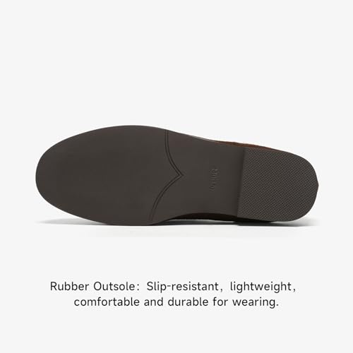 Image of BEAU TODAY Suede Tassel Loafers for Women, Slip On Flats Shoes Women Comfortable, Lightweight Ladies Loafers Shoes Dress Casual Business Driving Moccasins for Work
