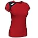 Joma Spike II Camisetas Señora, Mujer, Rojo-Negro, M