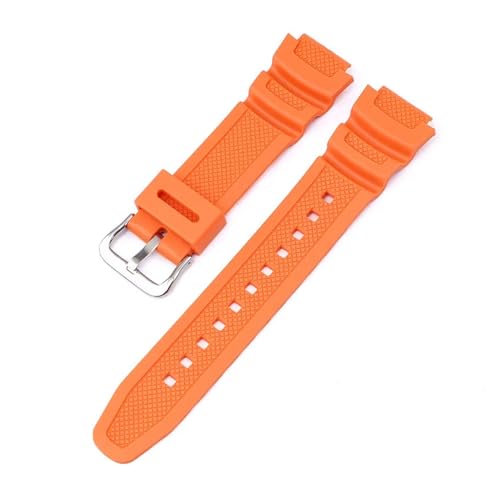 Bracelet de montre en caoutchouc souple 18mm pour homme et femme, rechange universel silicone