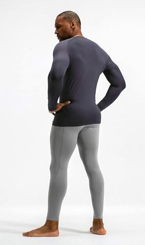 Image of Sportinger 1 or 3 Pack Men's Cool Dry Short Sleeve Compression Shirts, Sports Baselayer T-Shirts Tops, Athletic Workout Shirt