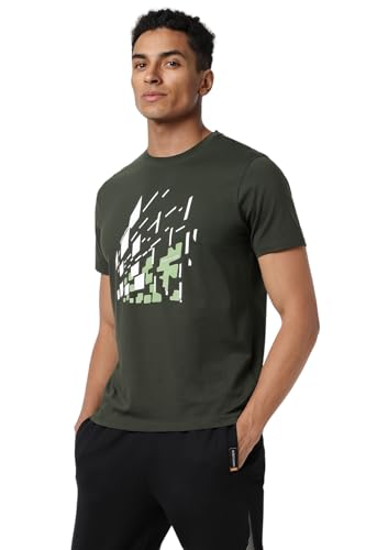 Image of Van Heusen Men's Cotton Slim Fit T-Shirt