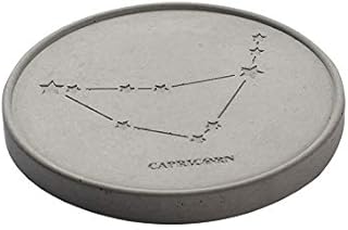 NICOLE Capricorn Silicone Coaster Resin Molds Concrete Plaster Craft Tray Epoxy Molds for Casting with Resin, Concrete, Cement and Polymer Clay