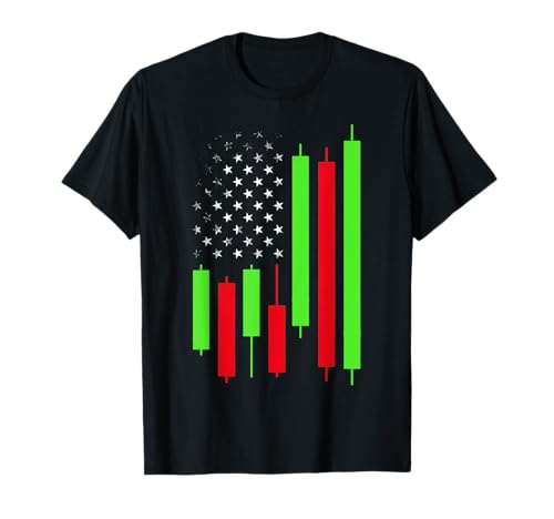 315cnPIaRLL. SL500  - Stock Trader USA Flag Stock Market Day Trading T-Shirt