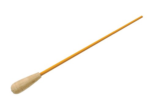 Mollard Baguette de chef d'orchestre Brite Stix a manche moyen Orange 30 cm