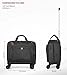 star cloud Laptop Trolley 17 Zoll, Business Trolley Herren, Laptop-Aktentasche mit 4 Rollen, Laptoptasche mit Rollen mit USB & Typ-C Anschluss, wasserabweisend, für Arbeit und Geschäftsreisen