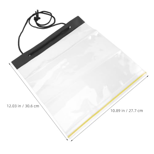 Luxshiny 2pcs Bolsa seca impermeable para mapas - 12x11" para kayak y navegación miniatura 2