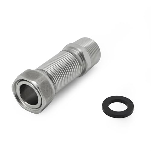 Tubos flexibles de acero inoxidable Vancoco con longitud extensible de 75 a 130 mm 2