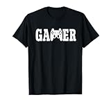 Photo Gallery gamer videogiochi vintage controller grafico gaming per ragazzi maglietta Photo Gallery gamer videogiochi vintage controller grafico gaming per ragazzi maglietta