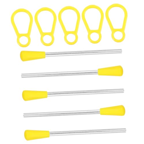 jojofuny 三角アイアンマレット スティック プラスチック製 パーカッション楽器用 アクセサリー 幼児教育 優れた耐久性と快適な感触 音楽体験を向上