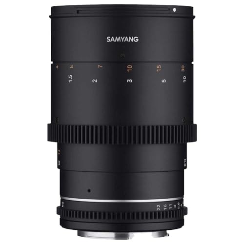 Samyang VDSLR 135mm T2.2 MK2 Lente de vídeo de Enfoque Manual para Sony FE